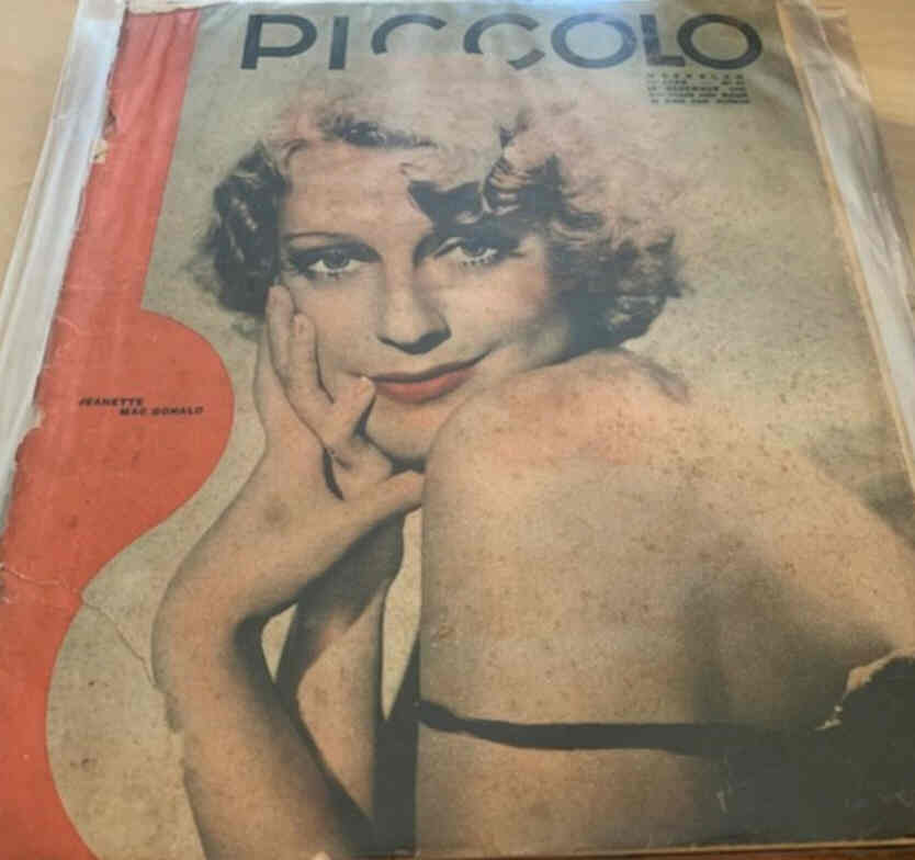 PICCOLO magazine side cover 15 September 1935