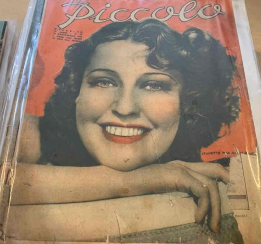 PICCOLO magazine side cover 30 January 1938