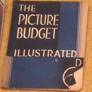 PICTURE BUDGET ILLUSTRATED | THE magazine side cover Issue 9  1931