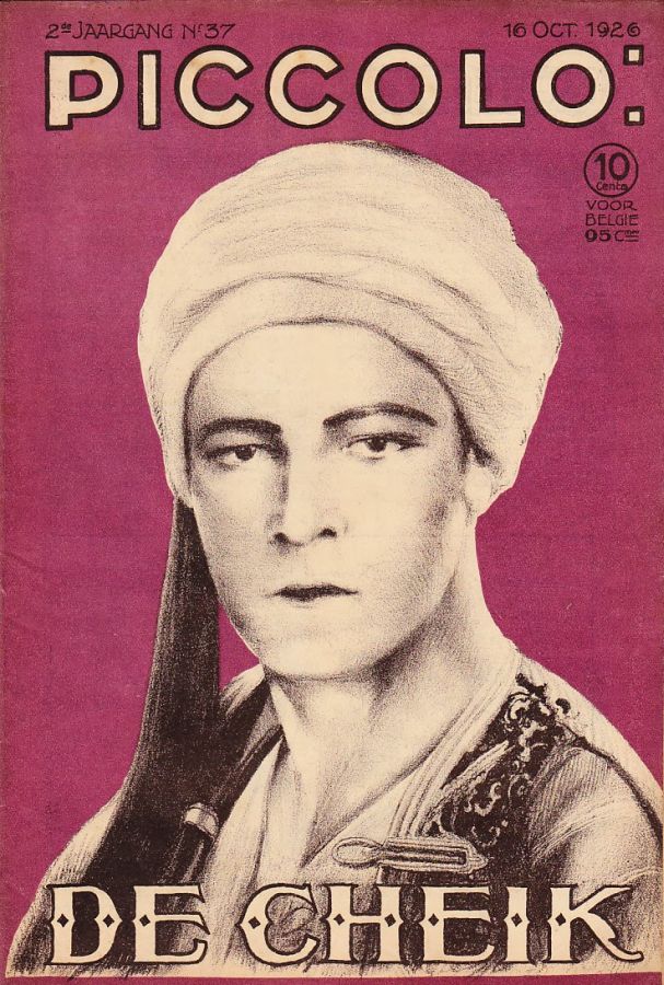 PICCOLO magazine side cover Issue 37 16 October 1926