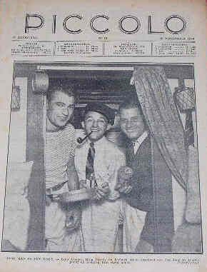 PICCOLO magazine side cover 26 November 1933