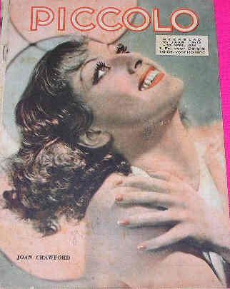PICCOLO magazine side cover 22 April 1934