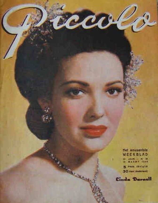 PICCOLO magazine side cover 19 March 1950