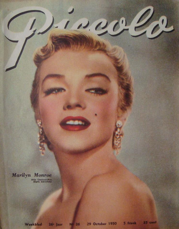 PICCOLO magazine side cover 29 October 1950