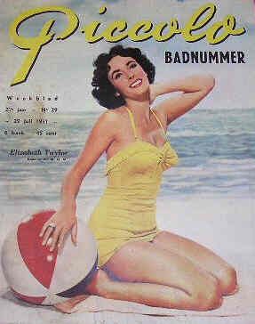 PICCOLO magazine side cover 29 June 1951