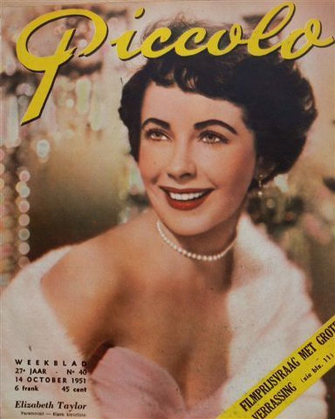 PICCOLO magazine side cover Issue 40 14 October 1951