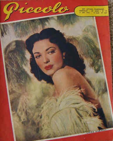 PICCOLO magazine side cover 11 May 1952