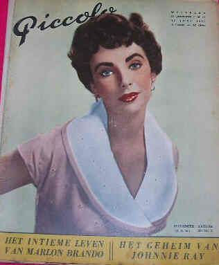 PICCOLO magazine side cover 12 June 1955