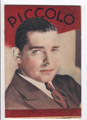 PICCOLO magazine side cover 15 January 1933