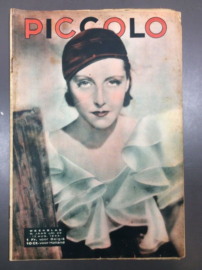 PICCOLO magazine side cover Issue 29 13 August 1933