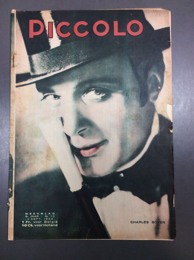 PICCOLO magazine side cover Issue 32 3 September 1933