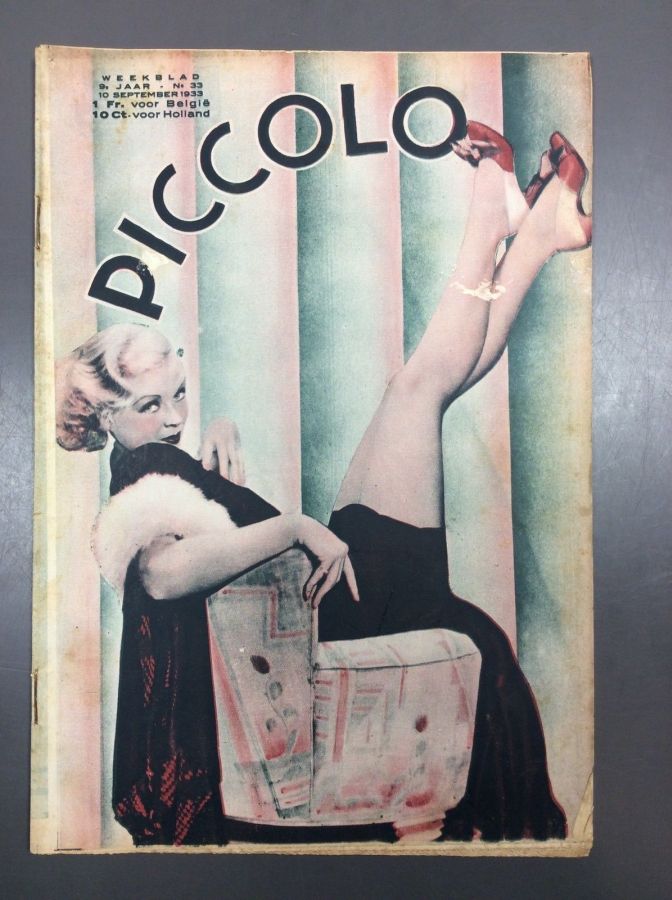 PICCOLO magazine side cover Issue 33 10 September 1933