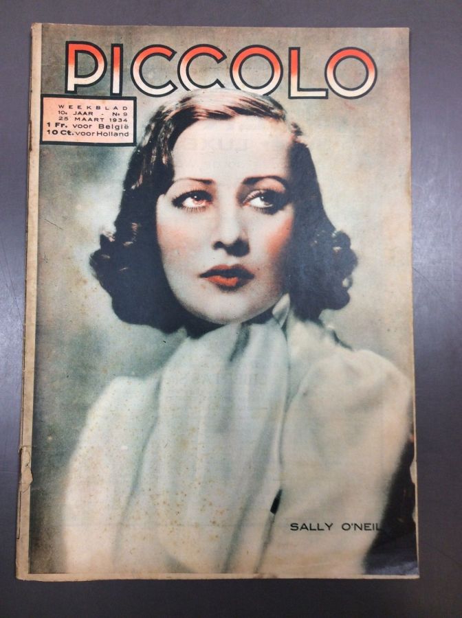 PICCOLO magazine side cover Issue 9 25 March 1934