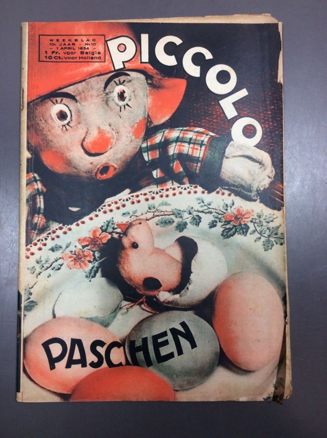 PICCOLO magazine side cover Issue 10 1 April 1934