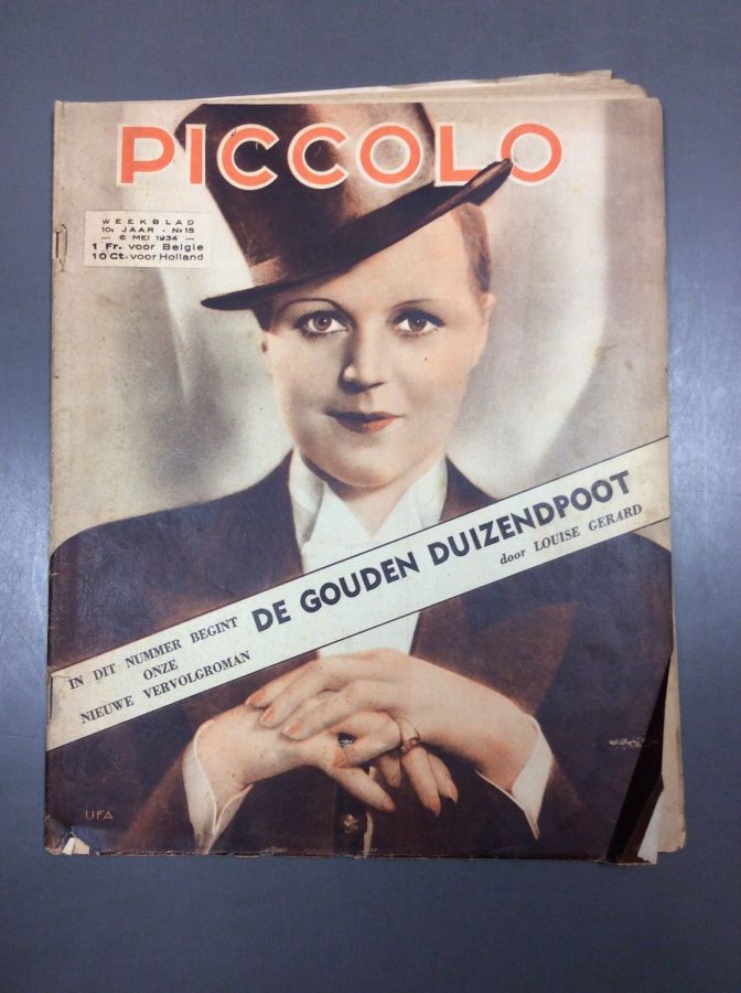 PICCOLO magazine side cover Issue 15 6 May 1934