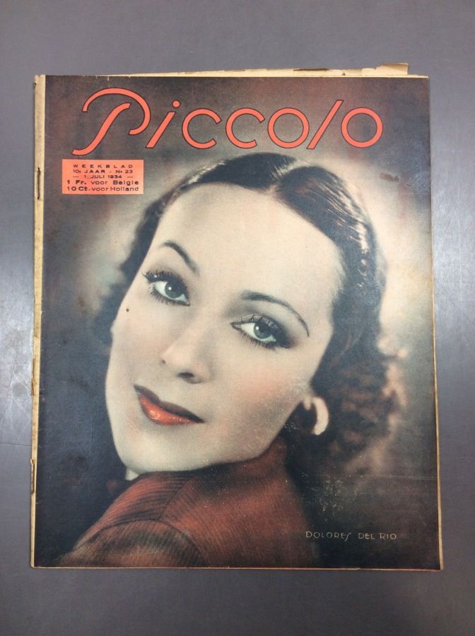 PICCOLO magazine side cover Issue 23 1 July 1934