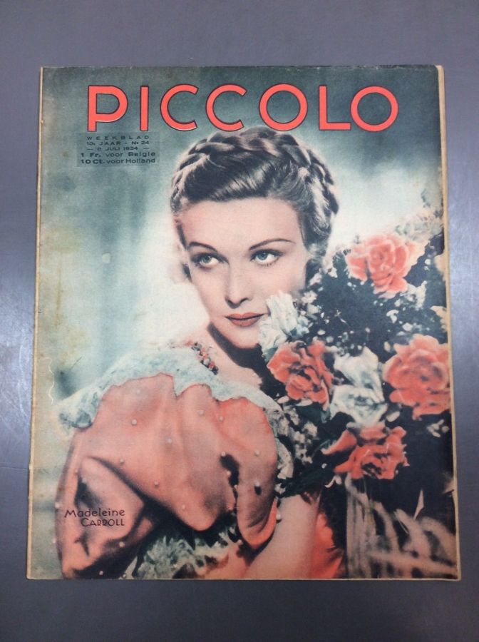 PICCOLO magazine side cover Issue 24 8 July 1934