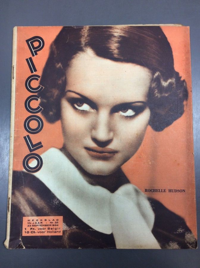 PICCOLO magazine side cover Issue 35 23 September 1934