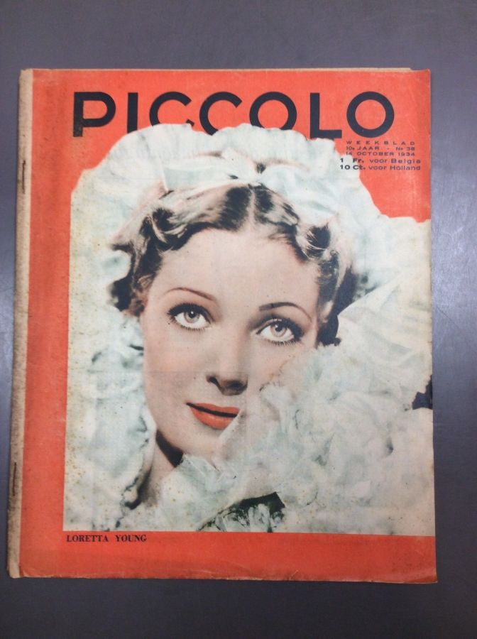 PICCOLO magazine side cover Issue 38 14 October 1934
