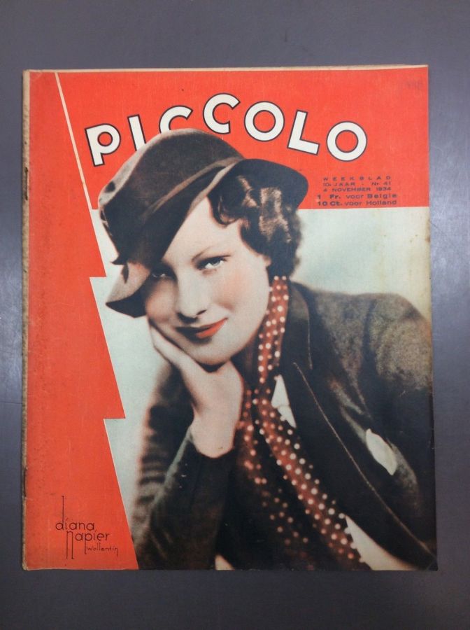 PICCOLO magazine side cover Issue 41 4 November 1934