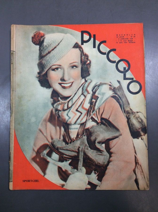 PICCOLO magazine side cover Issue 50 6 January 1935