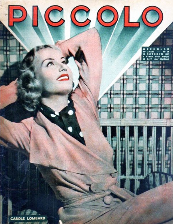 PICCOLO magazine side cover Issue 34 13 October 1935