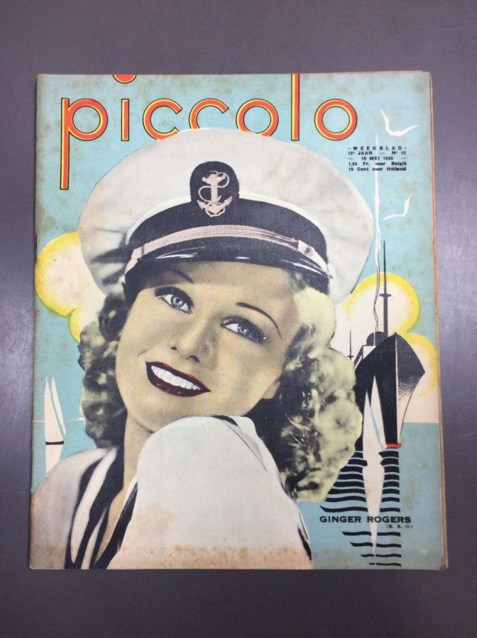 PICCOLO magazine side cover Issue 16 10 May 1936