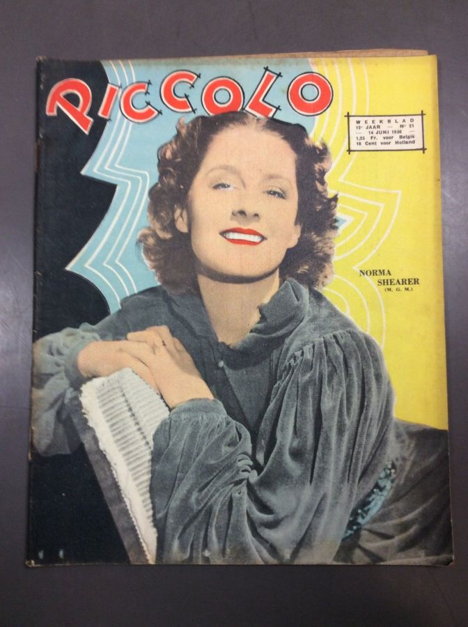 PICCOLO magazine side cover Issue 21 14 June 1936