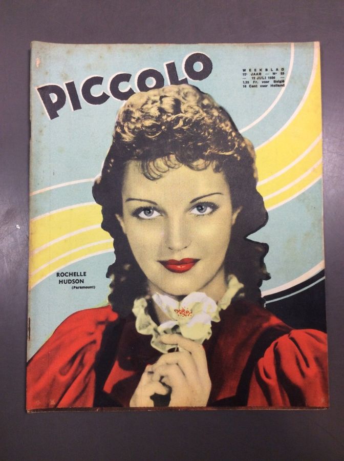 PICCOLO magazine side cover Issue 25 12 July 1936