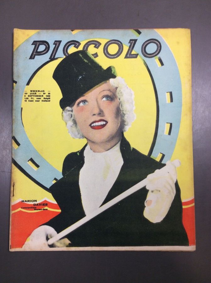 PICCOLO magazine side cover Issue 33 6 September 1936