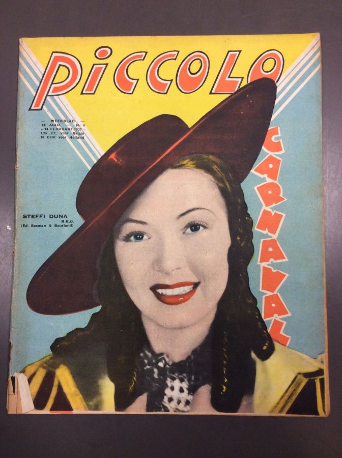 PICCOLO magazine side cover Issue 4 14 February 1937
