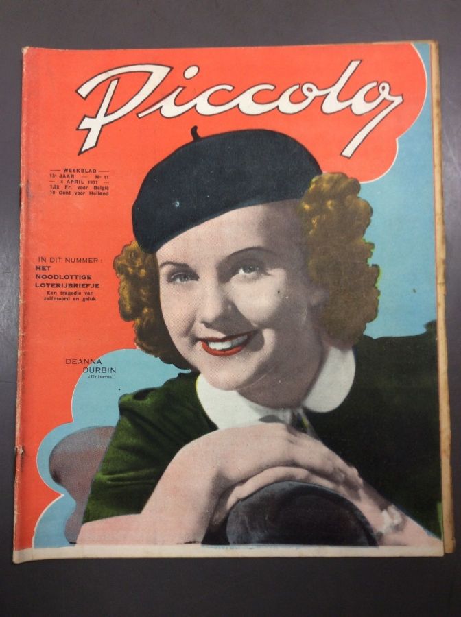 PICCOLO magazine side cover Issue 11 4 April 1937