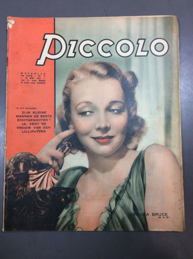 PICCOLO magazine side cover Issue 17 16 May 1937