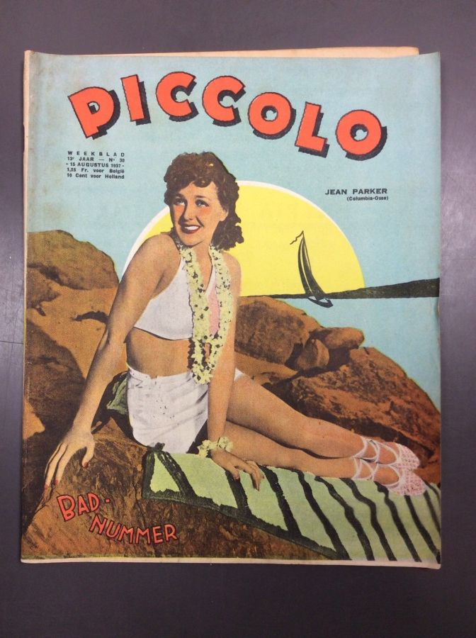 PICCOLO magazine side cover Issue 30 15 August 1937