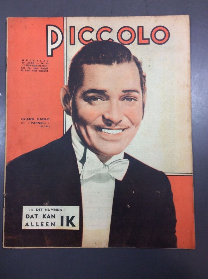 PICCOLO magazine side cover Issue 42 7 November 1937