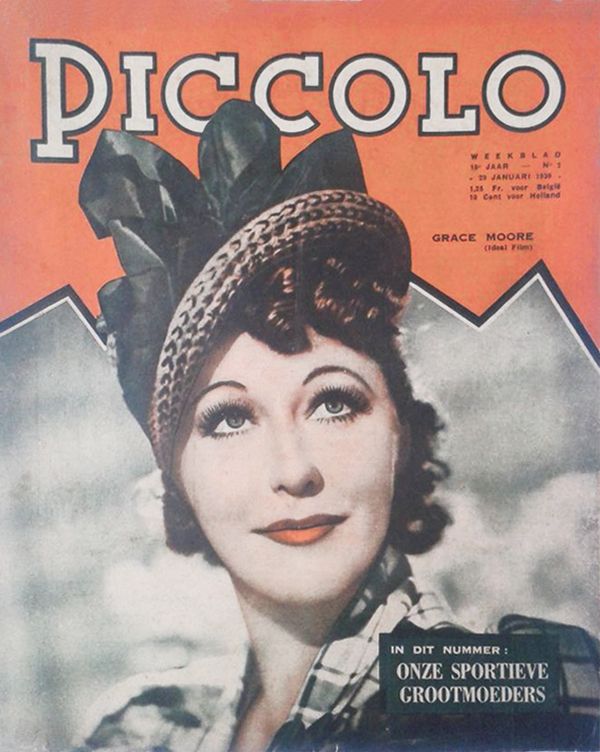 PICCOLO magazine side cover Issue 2 20 January 1939