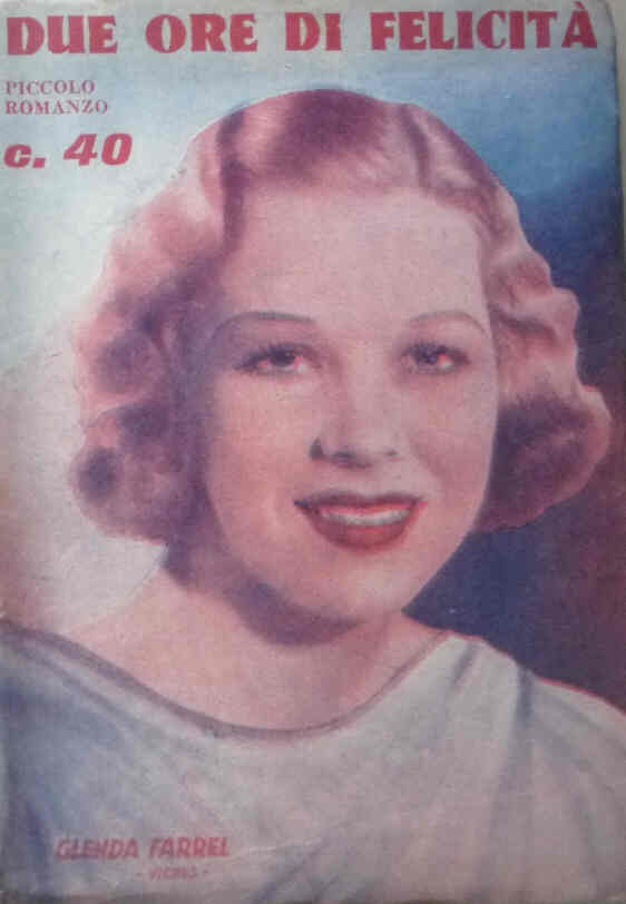PICCOLO ROMANZO magazine side cover Issue 2  1941