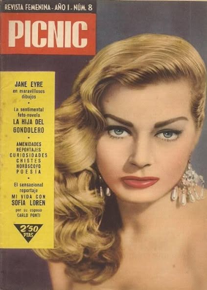 PICNIC magazine side cover Issue 8  March 1959