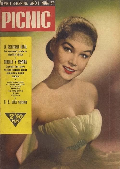 PICNIC magazine side cover Issue 27  July 1959