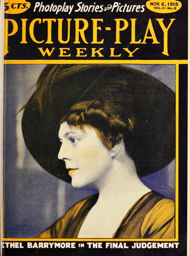 PICTURE-PLAY WEEKLY magazine cover Issue 31 6 November 1915