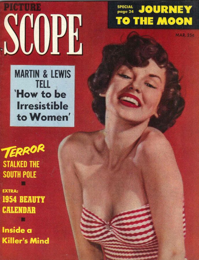 PICTURE SCOPE magazine cover  Vol 2 # 3 March 1954