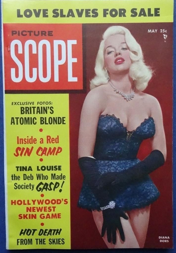 PICTURE SCOPE magazine cover  Vol 4 # 4 May 1956