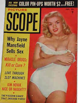 PICTURE SCOPE magazine cover  Vol 5 # 2 January 1957