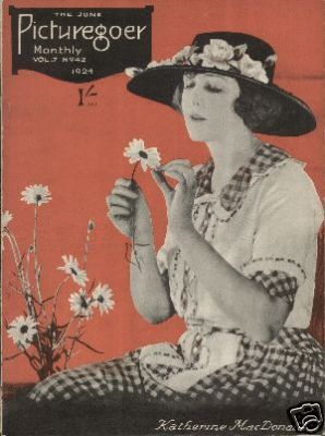 PICTUREGOER magazine side cover Issue 42  Monthly June 1924