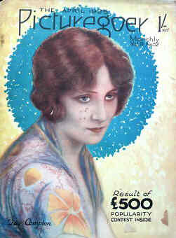 PICTUREGOER magazine side cover Issue 52  Monthly April 1925