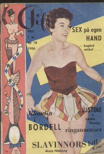 PIFF magazine side cover Issue 18  1956