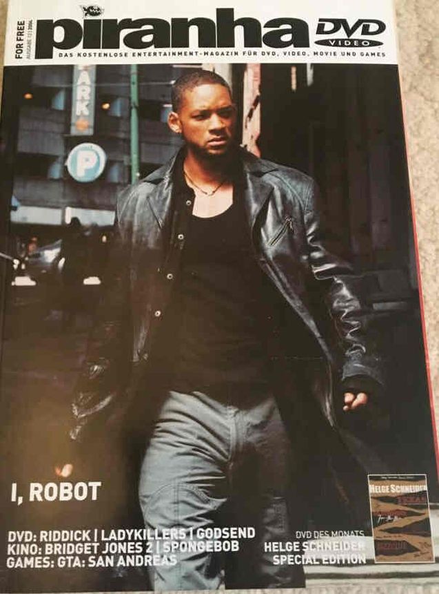 PIRANHA (GERMANY) magazine cover  December 2004