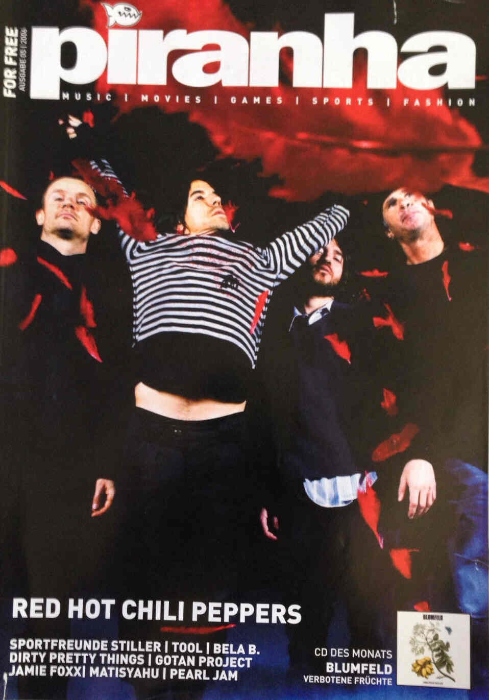 PIRANHA (GERMANY) magazine cover May 2006
