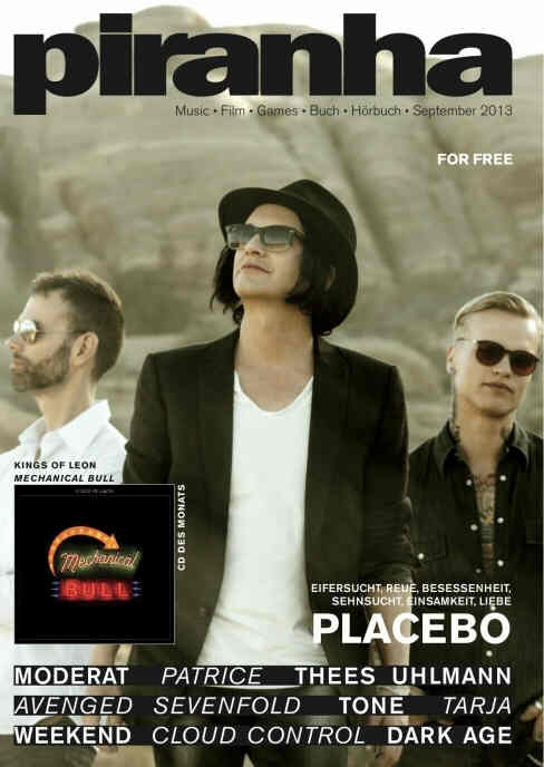 PIRANHA (GERMANY) magazine cover September 2013