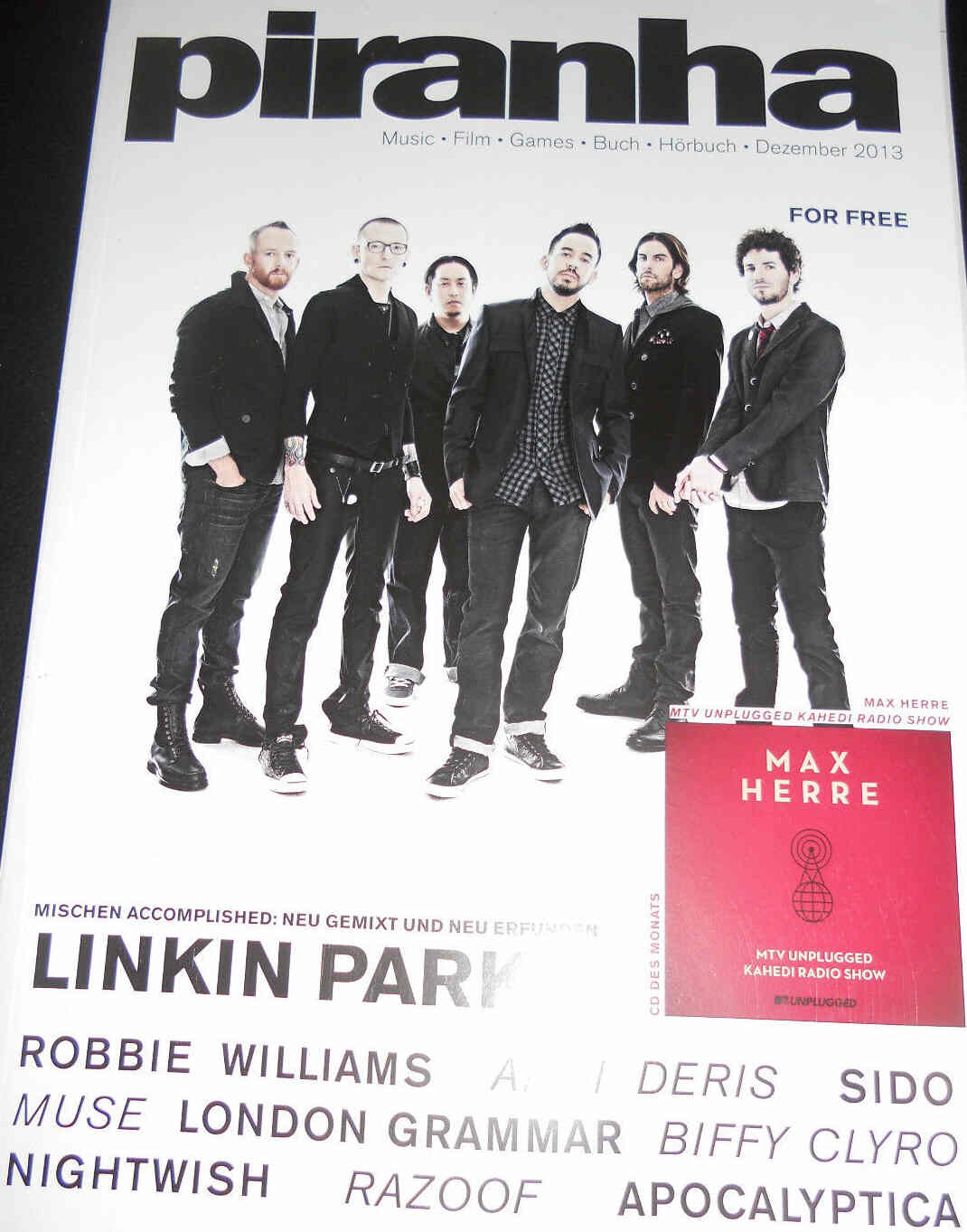 PIRANHA (GERMANY) magazine cover December 2013